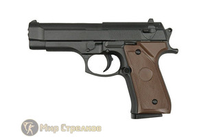 Пистолет страйкбольный Galaxy G.22 Beretta 92 mini