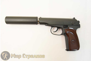 Пистолет страйкбольный Galaxy G.29A Макаров (с глушителем)