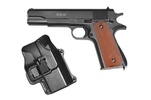 Страйкбольный пистолет Galaxy G.13+ (Colt 1911) с кобурой